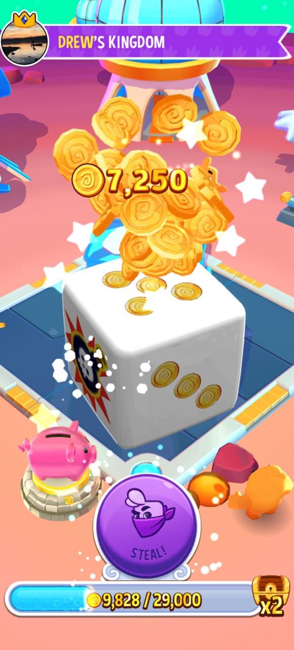 Rolling Dice on the Board